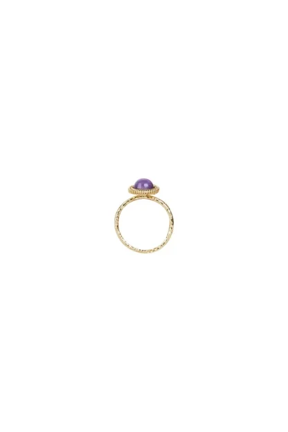 Coosy Bisutería*ANILLO DIAMON MORADO