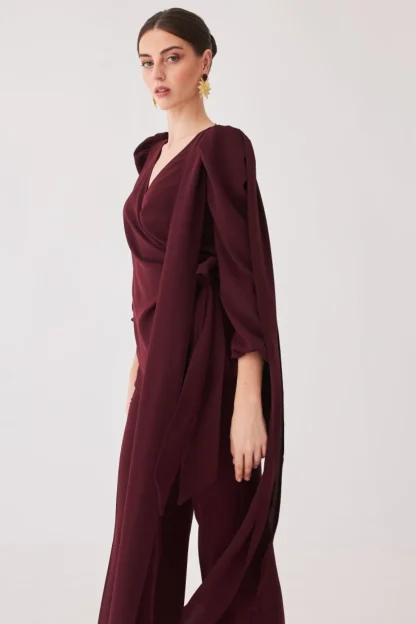 Coosy MARIA BARAZA X COOSY | Tops*BLUSA LAURA MB BURDEOS