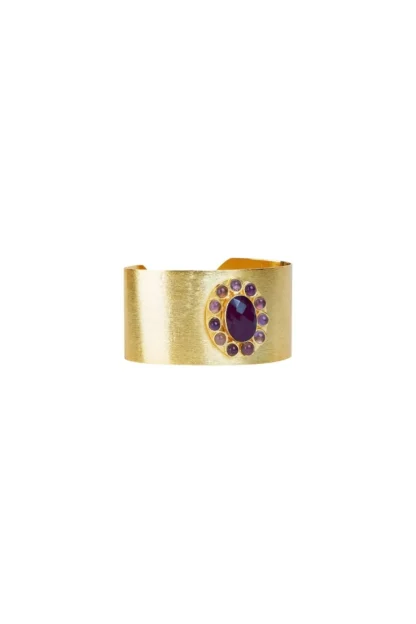 Coosy Bisutería*BRAZALETE CARDA MORADO