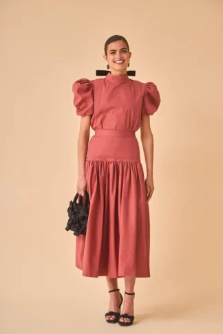 Coosy Total look | Faldas*FALDA FLORITATERRACOTA