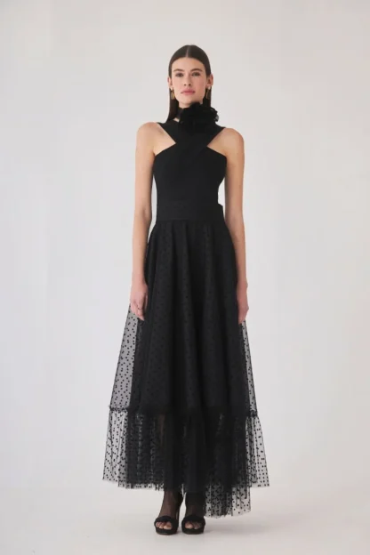 Coosy Faldas*FALDA PLUMETTI NEGRO