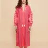 Coosy Vestidos*KAFTAN CHANDRAS FUCSIA