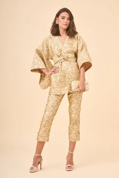 Coosy Total look*KIMONO MARIETTA DORADO