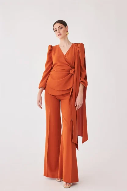Coosy MARIA BARAZA X COOSY | Pantalones*PANTALON LAURAMBNARANJA