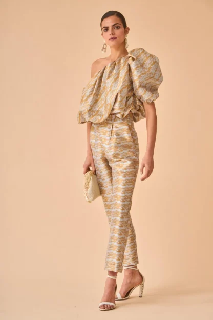Coosy Pantalones | Total look*PANTALON SOLMETTO DORADO