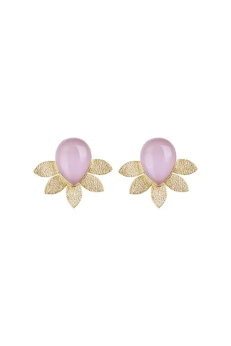 Coosy Bisutería*PENDIENTES CELESTE ROSA