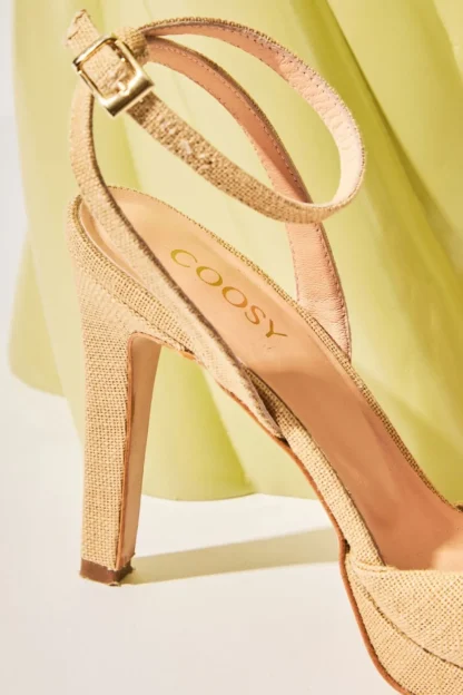 Coosy Zapatos*SANDALIAS LINA BEIGE