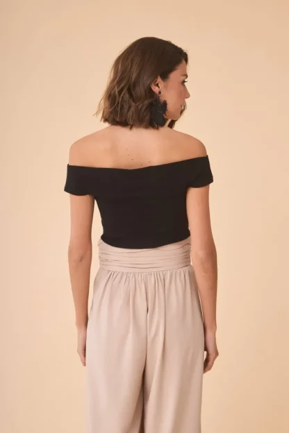 Coosy Tops*Top Lotto Negro |