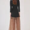 Coosy Vestidos midi*Vestido Anselmo Negro |