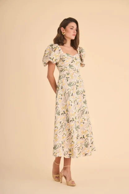 Coosy Vestidos midi*VESTIDO ANSELMOESTAMPADO