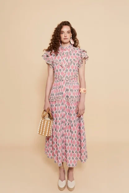 Coosy Vestidos*VESTIDO ANTILLA ROSA