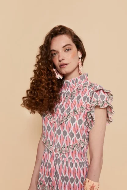 Coosy Vestidos*VESTIDO ANTILLA ROSA