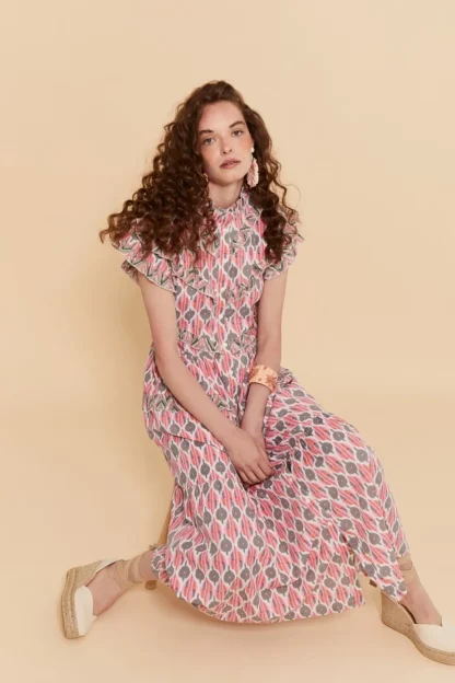 Coosy Vestidos*VESTIDO ANTILLA ROSA