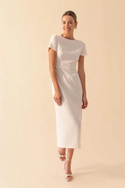 Coosy I DO | Vestidos midi*VESTIDO ANTONINABLANCO