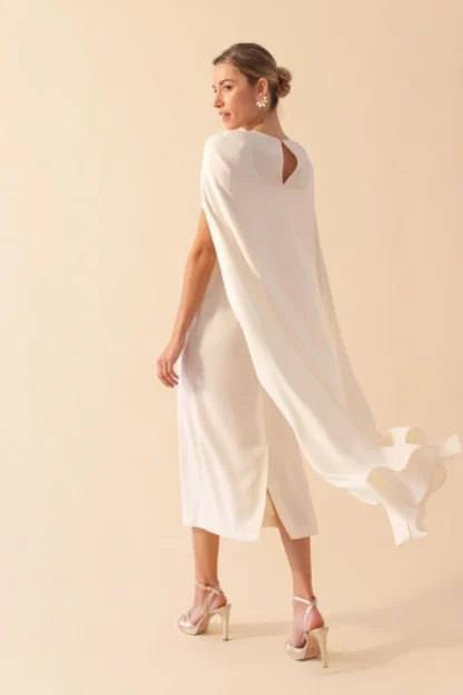 Coosy I DO | Vestidos midi*VESTIDO ANTONINABLANCO