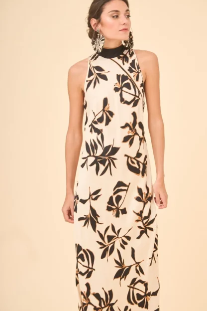Coosy Vestidos largos*VESTIDO ARNULFAESTAMPADO