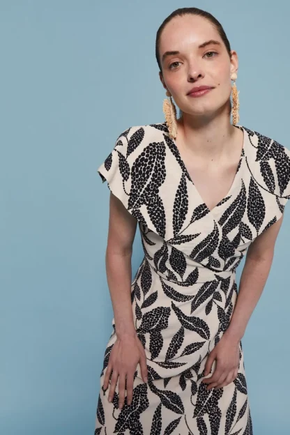 Coosy Vestidos midi*VESTIDO ATENEA ESTAMPADO