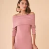 Coosy Vestidos midi*VESTIDO BERTTAROSA