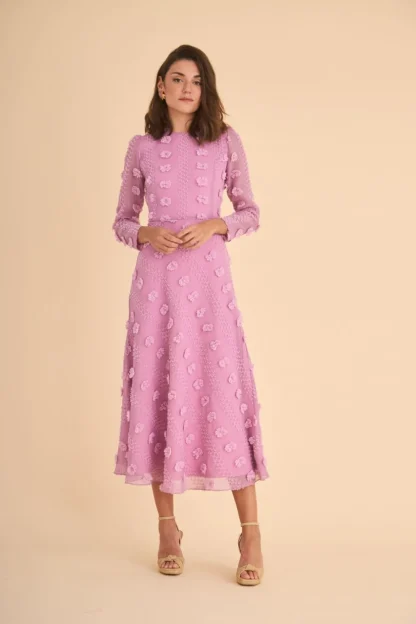 Coosy Vestidos midi*VESTIDO CARTERMALVA