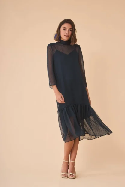 Coosy Vestidos midi*VESTIDO CLEOTEMARINO