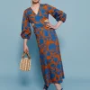 Coosy Vestidos | Vestidos midi*VESTIDO CLEVAAZUL