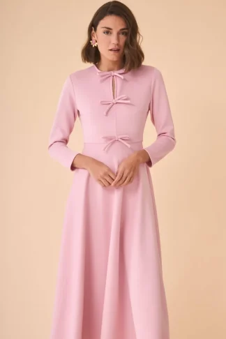 Coosy Vestidos midi*VESTIDO CONSROSA