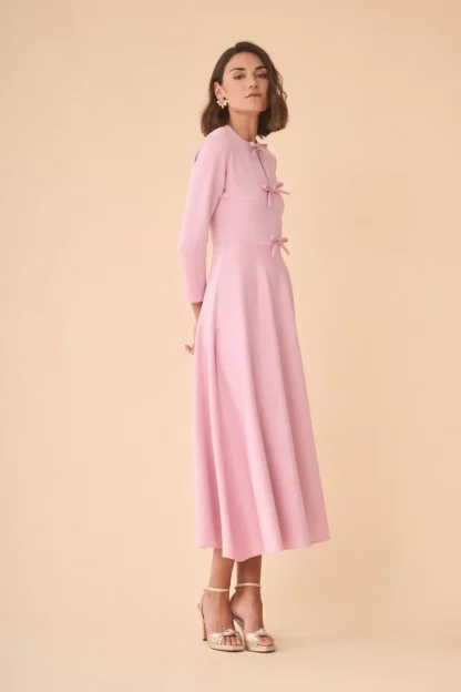 Coosy Vestidos midi*VESTIDO CONSROSA