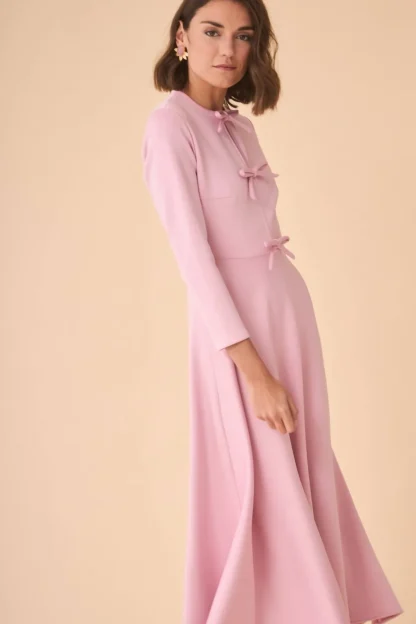 Coosy Vestidos midi*VESTIDO CONSROSA
