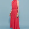 Coosy Vestidos midi*VESTIDO CRISTINA CORAL