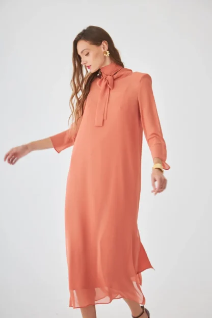 Coosy Vestidos midi*Vestido Dhalia |