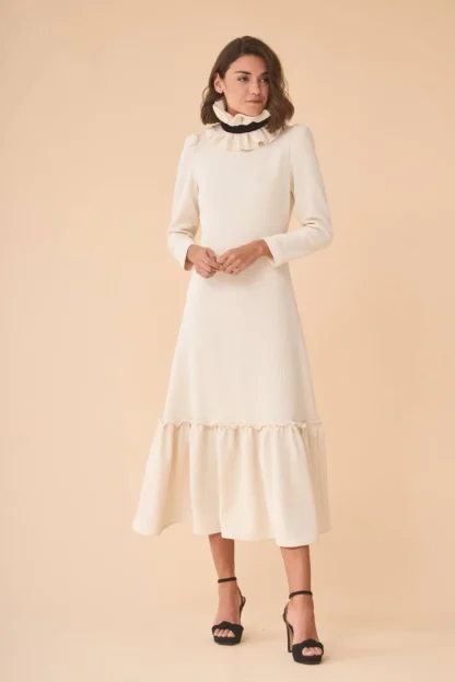 Coosy I DO | Vestidos midi*VESTIDO DINASTIABLANCO