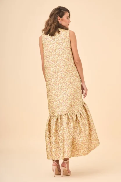 Coosy Vestidos largos*VESTIDO DORÉESTAMPADO
