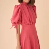 Coosy Vestidos midi*VESTIDO ELENAROSA