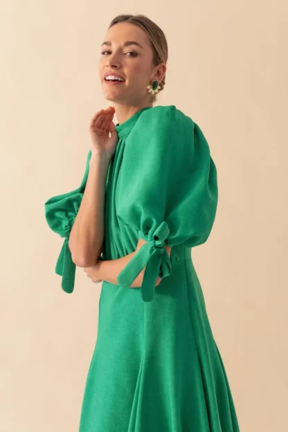 Coosy Vestidos midi*VESTIDO ELENAVERDE