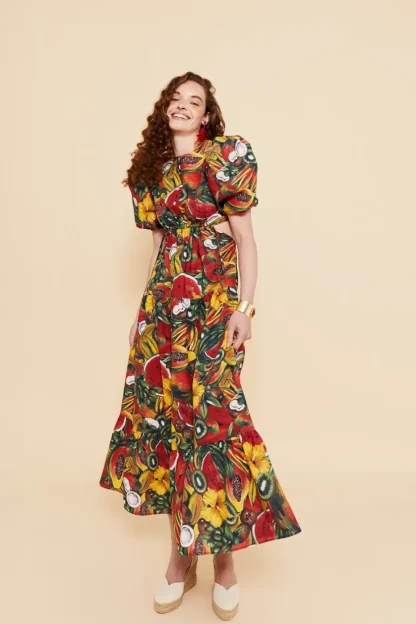 Coosy Vestidos*VESTIDO GABRIESTAMPADO