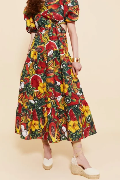 Coosy Vestidos*VESTIDO GABRIESTAMPADO