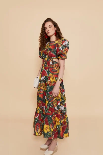 Coosy Vestidos*VESTIDO GABRIESTAMPADO