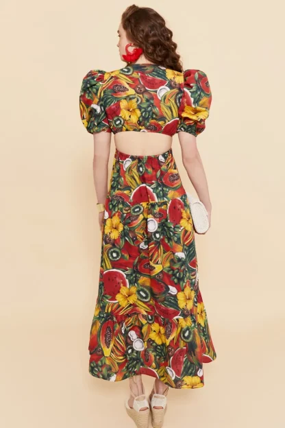 Coosy Vestidos*VESTIDO GABRIESTAMPADO
