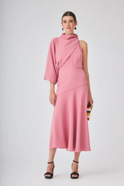 Coosy Vestidos midi*VESTIDO LUPIANA