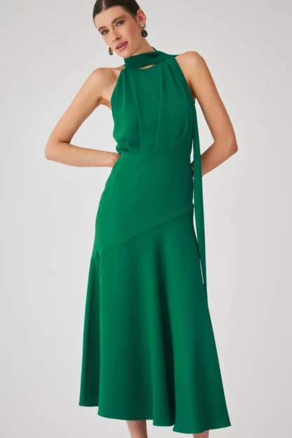 Coosy Vestidos midi*VESTIDO LUPIANA VERDE