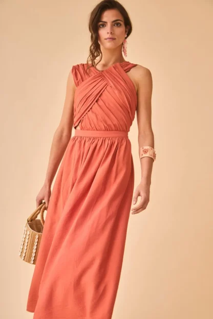 Coosy Vestidos midi*VESTIDO MANDELATEJA