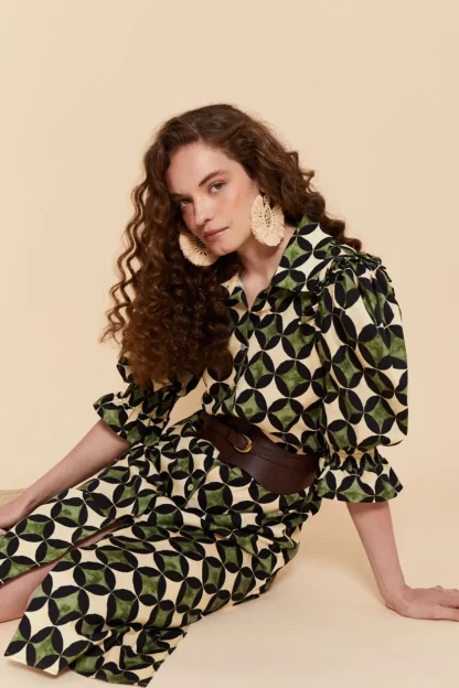 Coosy Vestidos*VESTIDO NATURE VERDE