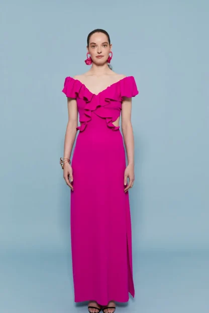 Coosy Vestidos largos*VESTIDO RIOMAGENTA