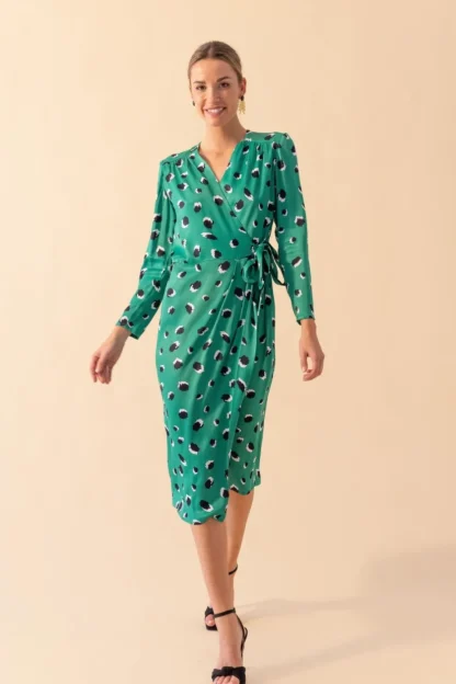 Coosy Vestidos midi*VESTIDO SUNESTAMPADO