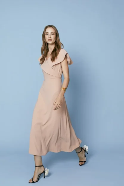 Coosy Vestidos midi*VESTIDOS ATHENEA CREPEROSA